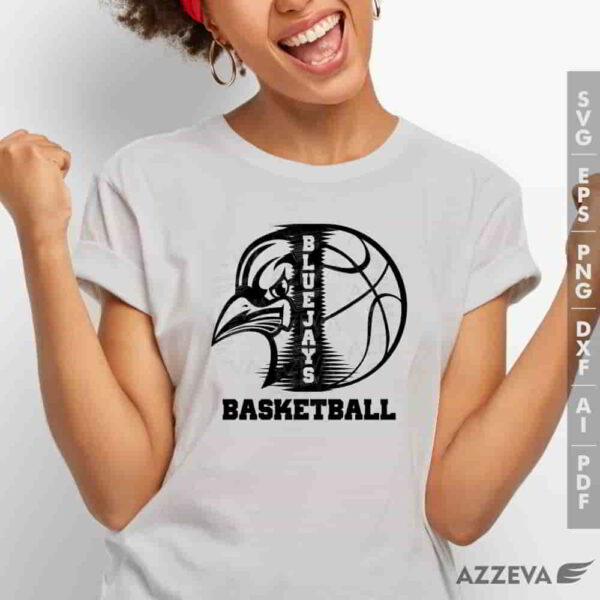 bluejay basketball svg tshirt design azzeva.com 23100088