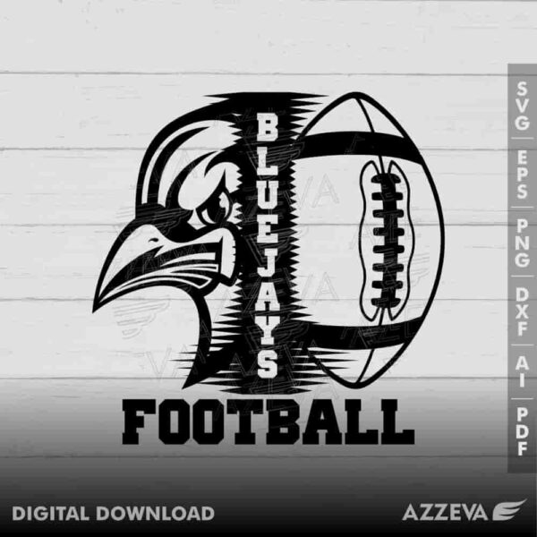 bluejay football svg design azzeva.com 23100038