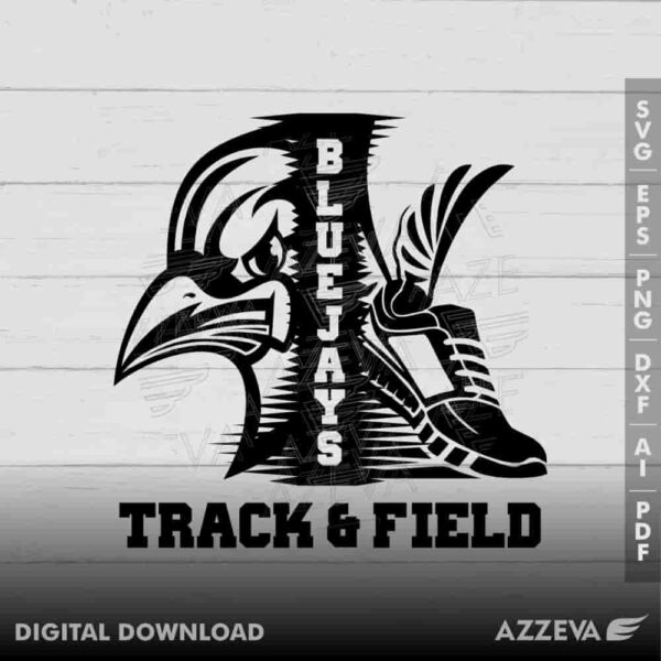 bluejay track field svg design azzeva.com 23100338