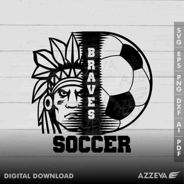 brave soccer svg design azzeva.com 23100281