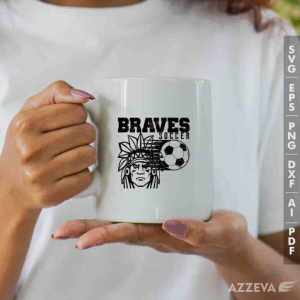 brave soccer svg mug design azzeva.com 23100633