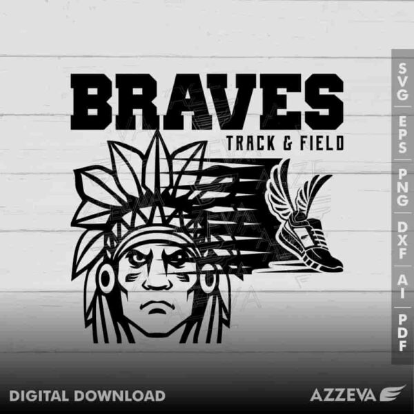 brave track field svg design azzeva.com 23100673