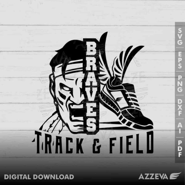brave track field svg design azzeva.com 23100798