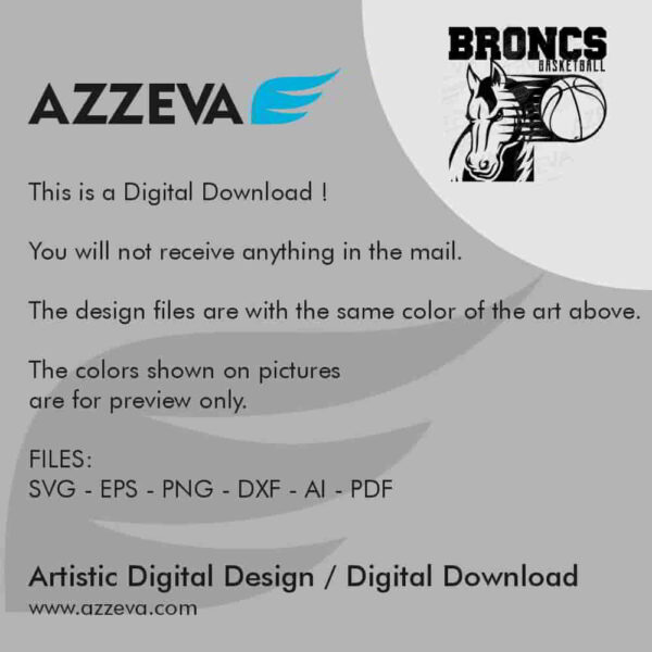 bronc basketball svg design readme azzeva.com 23100505