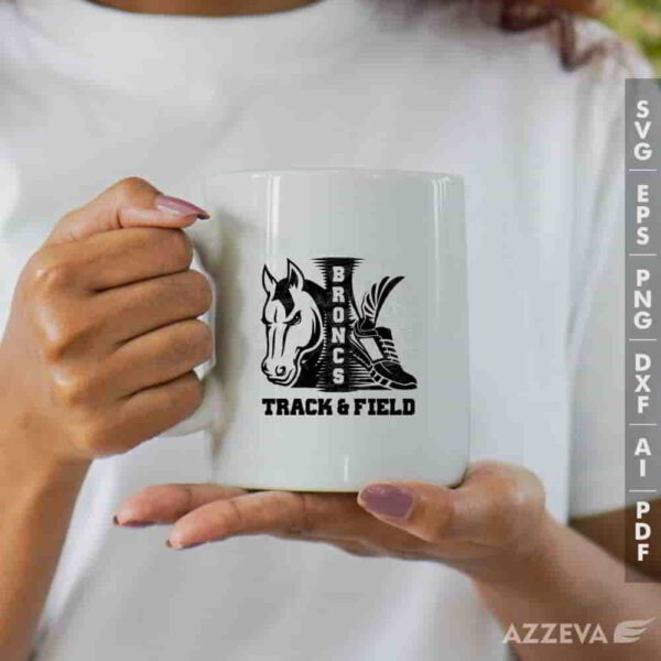 bronc track field svg mug design azzeva.com 23100324
