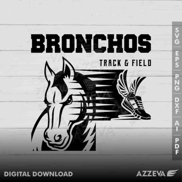 broncho track field svg design azzeva.com 23100666