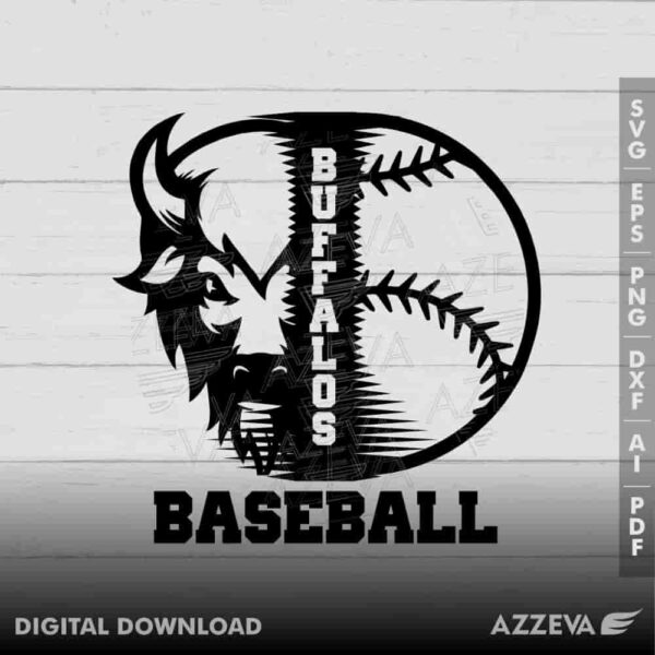 buffalo baseball svg design azzeva.com 23100200