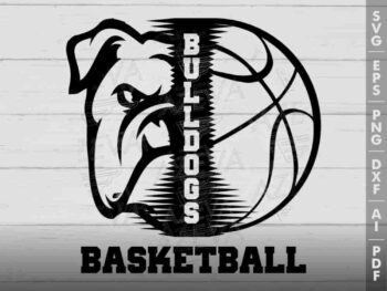 bulldog basketball svg design azzeva.com 23100060