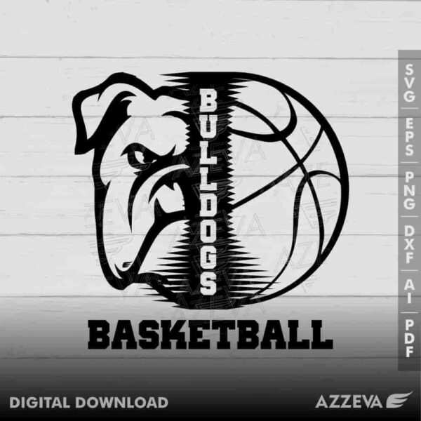 bulldog basketball svg design azzeva.com 23100060