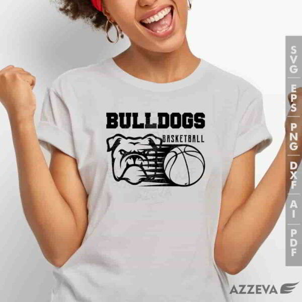 bulldog basketball svg tshirt design azzeva.com 23100498