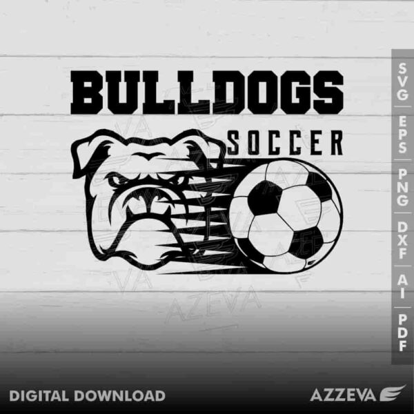 bulldog soccer svg design azzeva.com 23100618