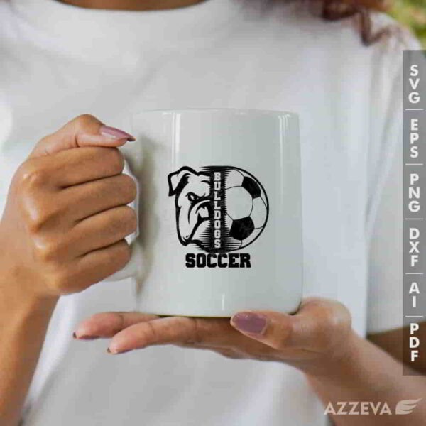 bulldog soccer svg mug design azzeva.com 23100260