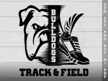 bulldog track field svg design azzeva.com 23100310