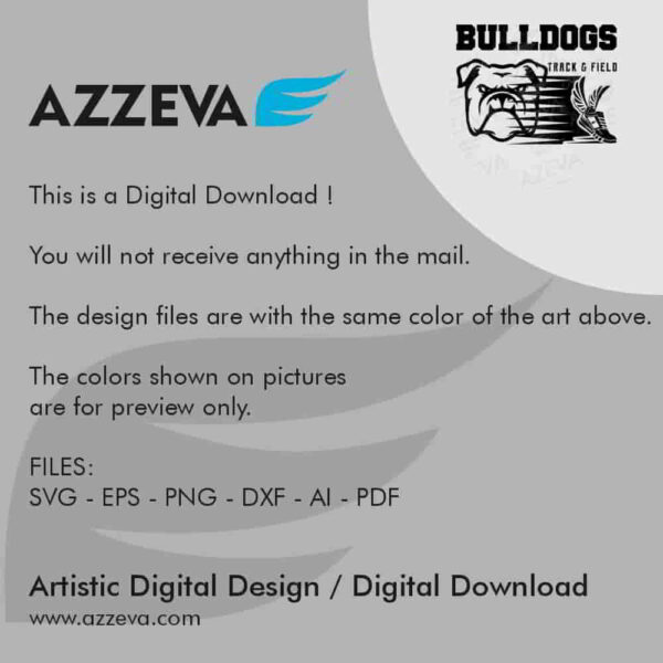 bulldog track field svg design readme azzeva.com 23100658