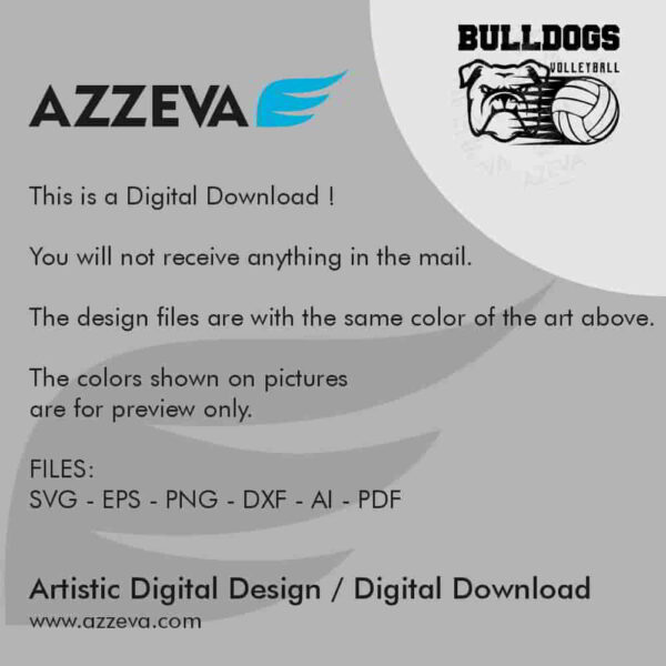 bulldog volleyball svg design readme azzeva.com 23100418