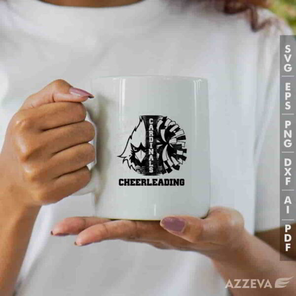 cardinal cheerleadigng svg mug design azzeva.com 23100364