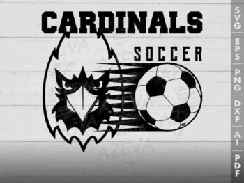 cardinal soccer svg design azzeva.com 23100617