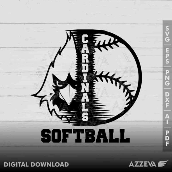 cardinal softball svg design azzeva.com 23100214