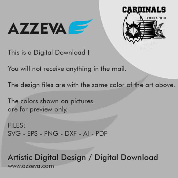 cardinal track field svg design readme azzeva.com 23100657