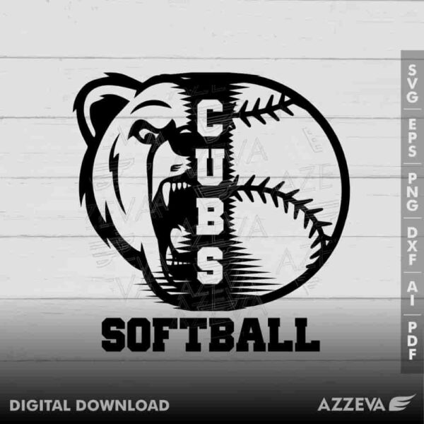 cub softball svg design azzeva.com 23100218