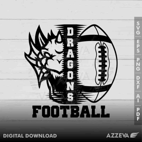 dragon football svg design azzeva.com 23100052