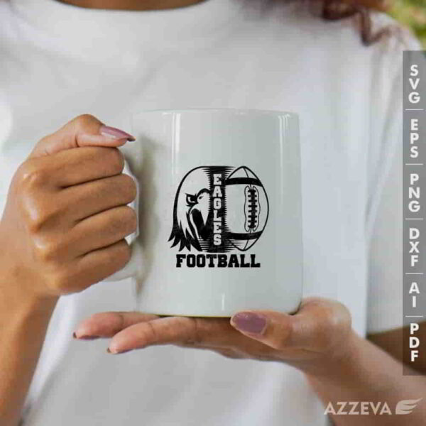 eagle football svg mug design azzeva.com 23100008