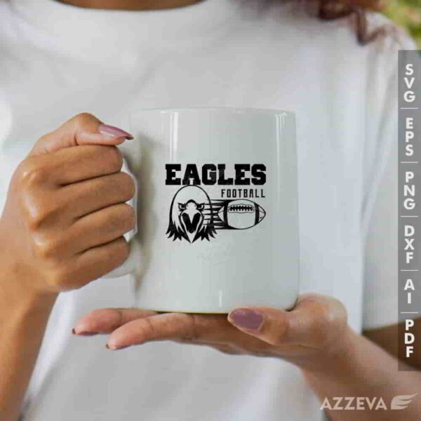 eagle football svg mug design azzeva.com 23100447