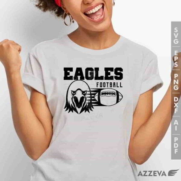 eagle football svg tshirt design azzeva.com 23100447
