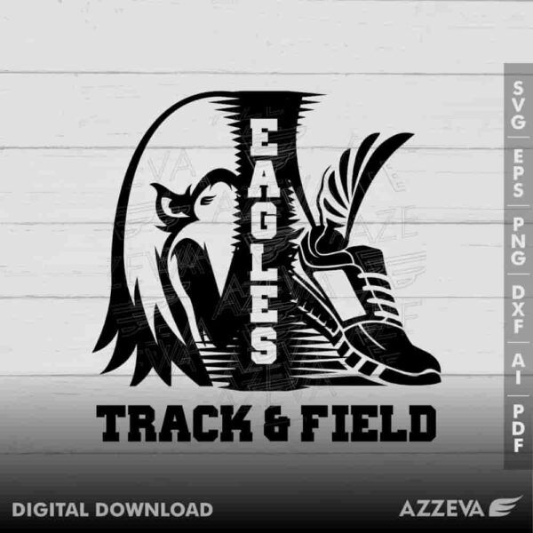 eagle track field svg design azzeva.com 23100308