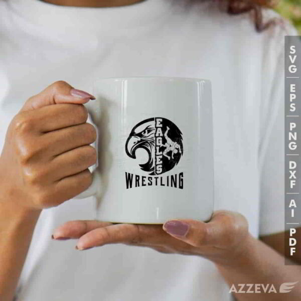 eagle wrestling svg mug design azzeva.com 23100804