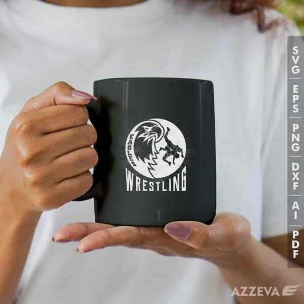 eagle wrestling svg mug design azzeva.com 23100806