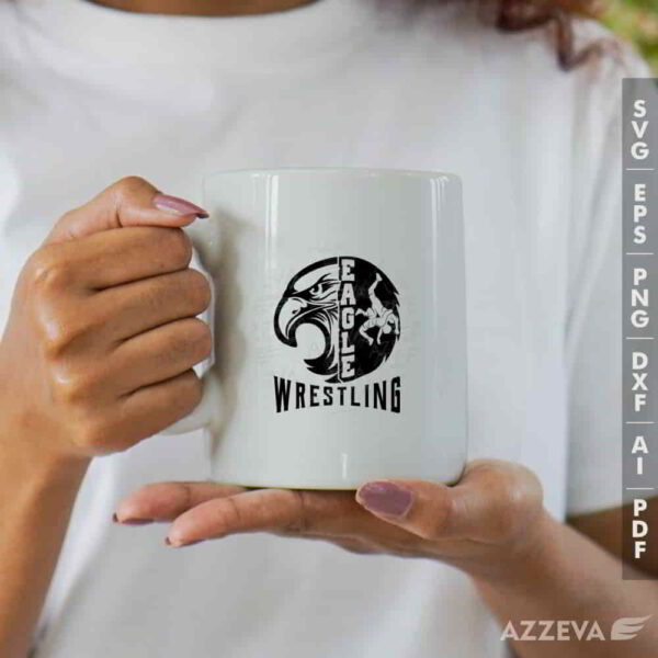 eagle wrestling svg mug design azzeva.com 23100808