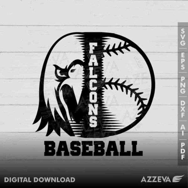 falcon baseball svg design azzeva.com 23100170