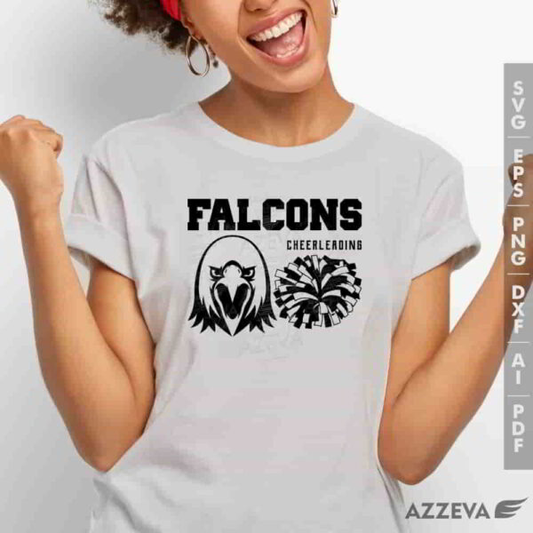 falcon cheerleading svg tshirt design azzeva.com 23100689