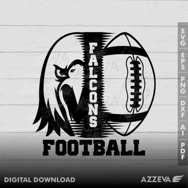 falcon football svg design azzeva.com 23100020