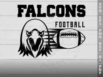 falcon football svg design azzeva.com 23100449