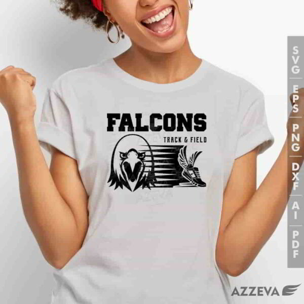 falcon track field svg tshirt design azzeva.com 23100649