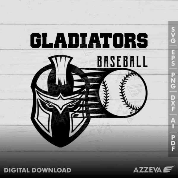 gladiator baseball svg design azzeva.com 23100563