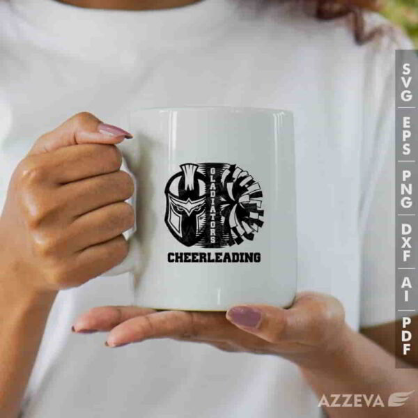 gladiator cheerleadigng svg mug design azzeva.com 23100399