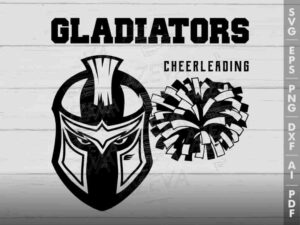 gladiator cheerleading svg design azzeva.com 23100723