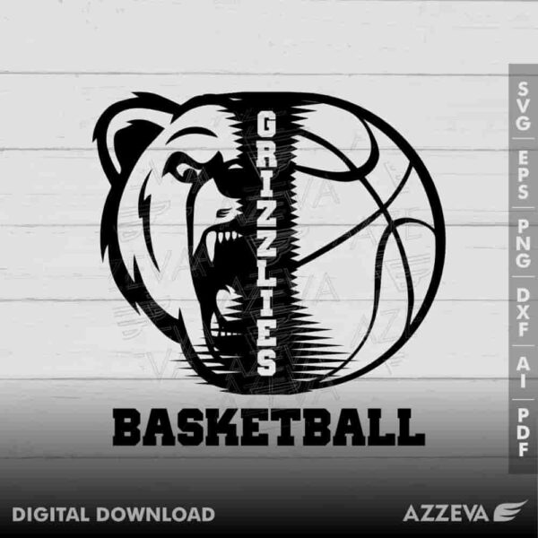 grizz basketball svg design azzeva.com 23100067