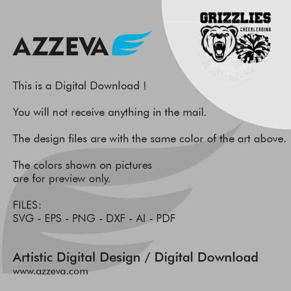 grizz cheerleading svg design readme azzeva.com 23100693