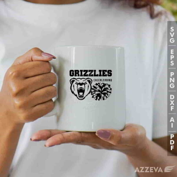 grizz cheerleading svg mug design azzeva.com 23100693