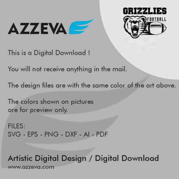 grizz football svg design readme azzeva.com 23100453