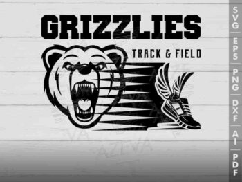 grizz track field svg design azzeva.com 23100653