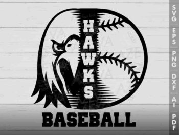 hawk baseball svg design azzeva.com 23100166
