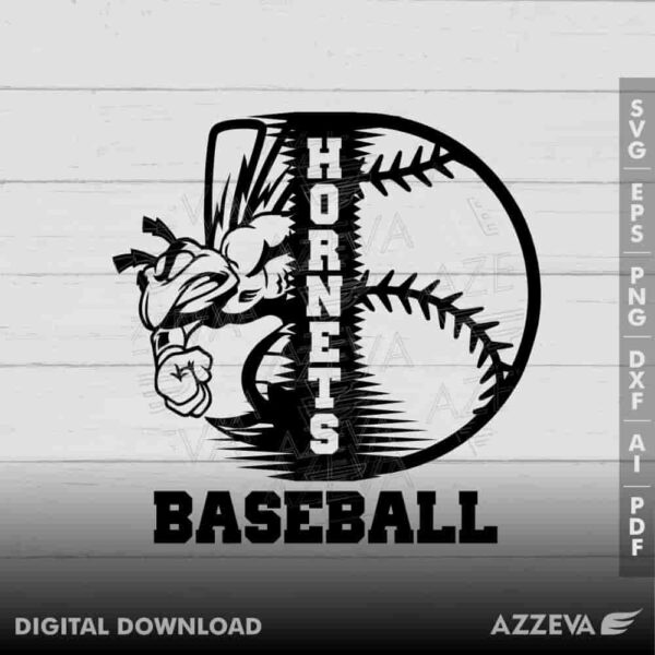hornet baseball svg design azzeva.com 23100196