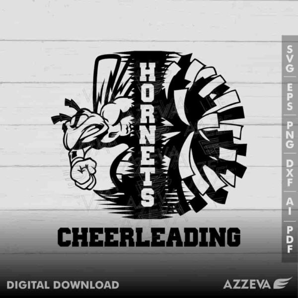 hornet cheerleadigng svg design azzeva.com 23100396