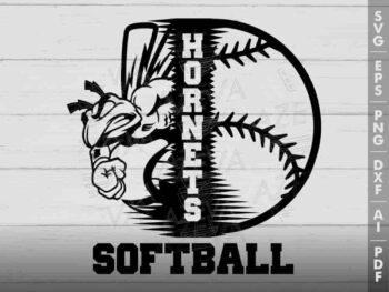 hornet softball svg design azzeva.com 23100246