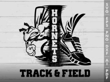 hornet track field svg design azzeva.com 23100346